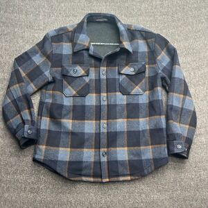 Paisley & Gray Jacket Mens XL Plaid Wool‎ Blend Slim Fit Shacket Pockets Buffalo